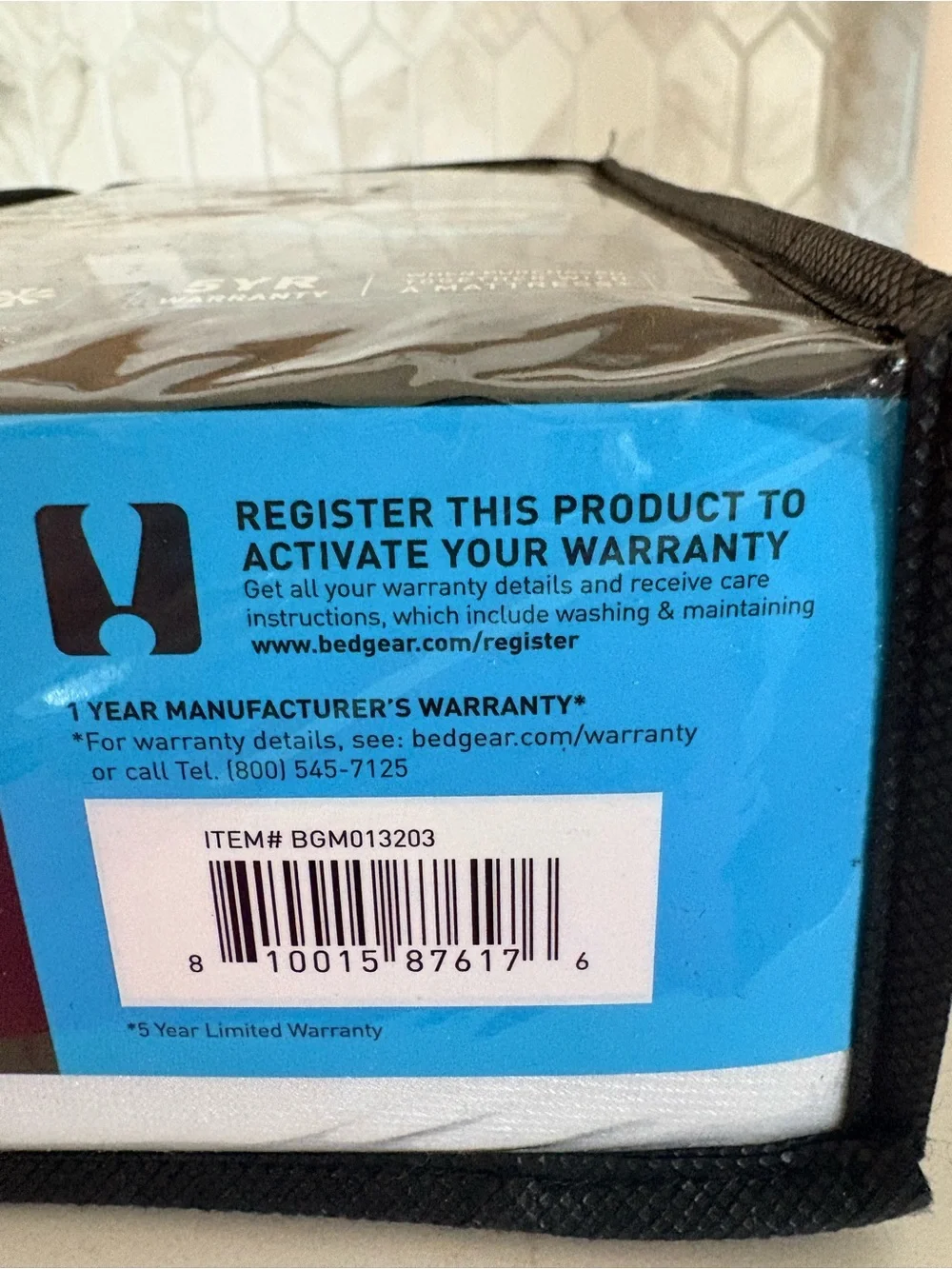 Bedgear Sofa Bed Mattress Protector Full Size Bed - White - NWT